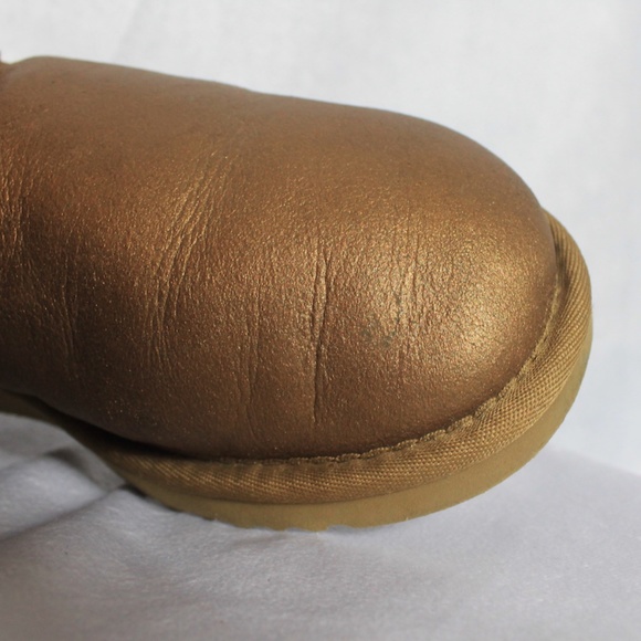 UGG Classic Tall Metallic Bronze Boots - Picture 6 of 10